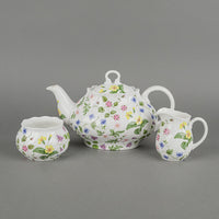 QUEENS Country Meadow Tea Service 4 Pieces
