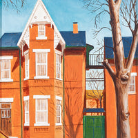 Khatcho Yazedjian (Canadian 1940) "Shuter & Trefann St. Toronto