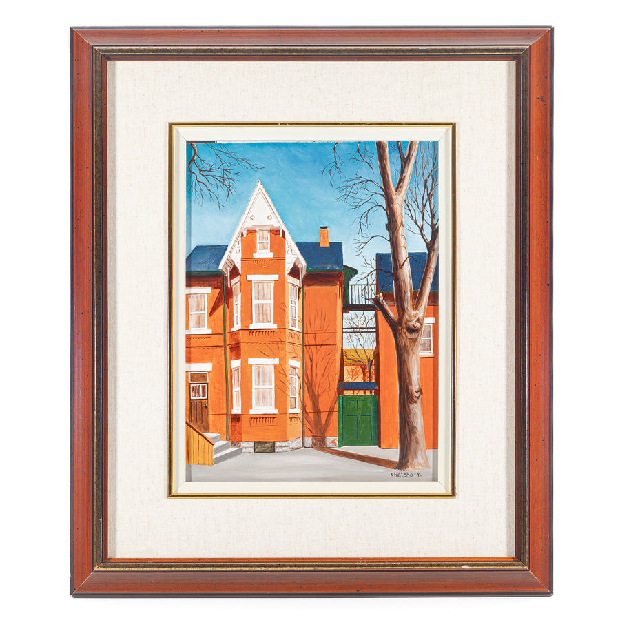 Khatcho Yazedjian (Canadian 1940) "Shuter & Trefann St. Toronto