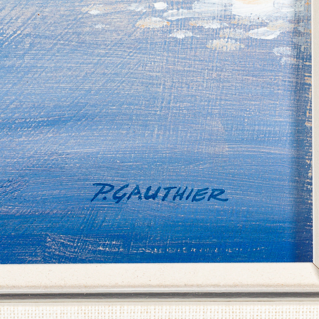 Paul Gauthier (Canadian 1937-2014) "Raglan Lake Madawaska"