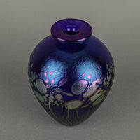 ROBERT HELD Iridescent Art Glass Vase