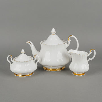 ROYAL ALBERT Val D'or Tea Service 5 Pieces