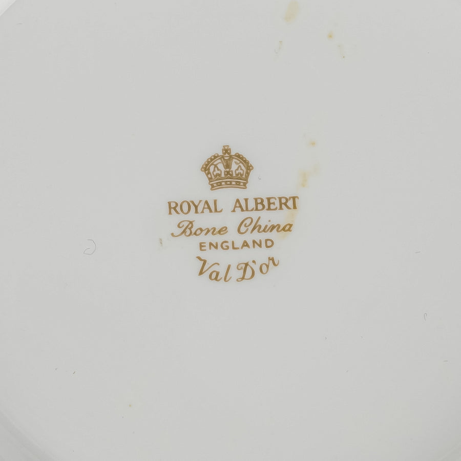 ROYAL ALBERT Val D'or Tea Service 5 Pieces