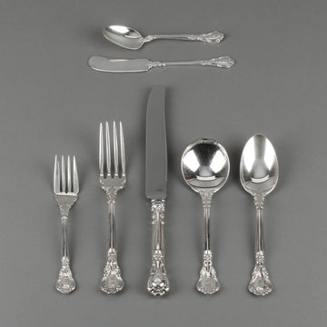 BIRKS Chantilly Sterling Silver Flatware - 6 Place Settings