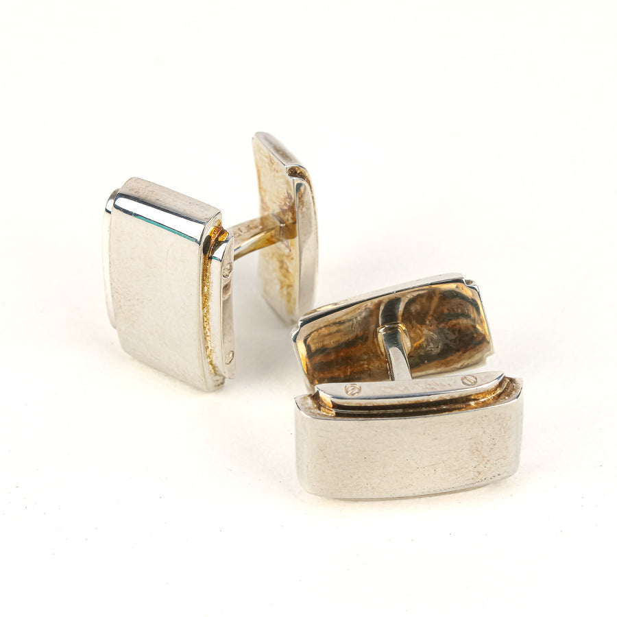 TIFFANY & CO Sterling Silver Metropolis Cufflinks