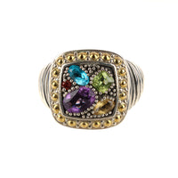 EFFY 925 18K Multi Gemstone Ring