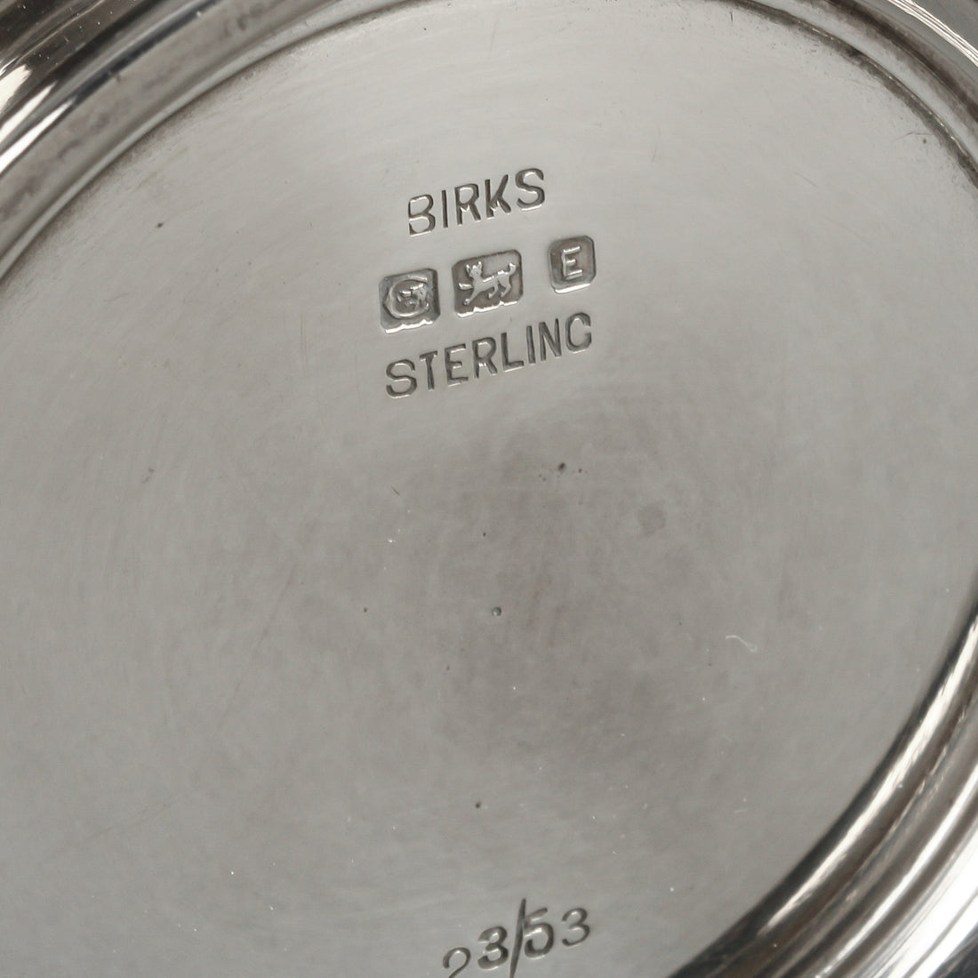 BIRKS Sterling Silver Sauce Bowl with Liner & Ladle