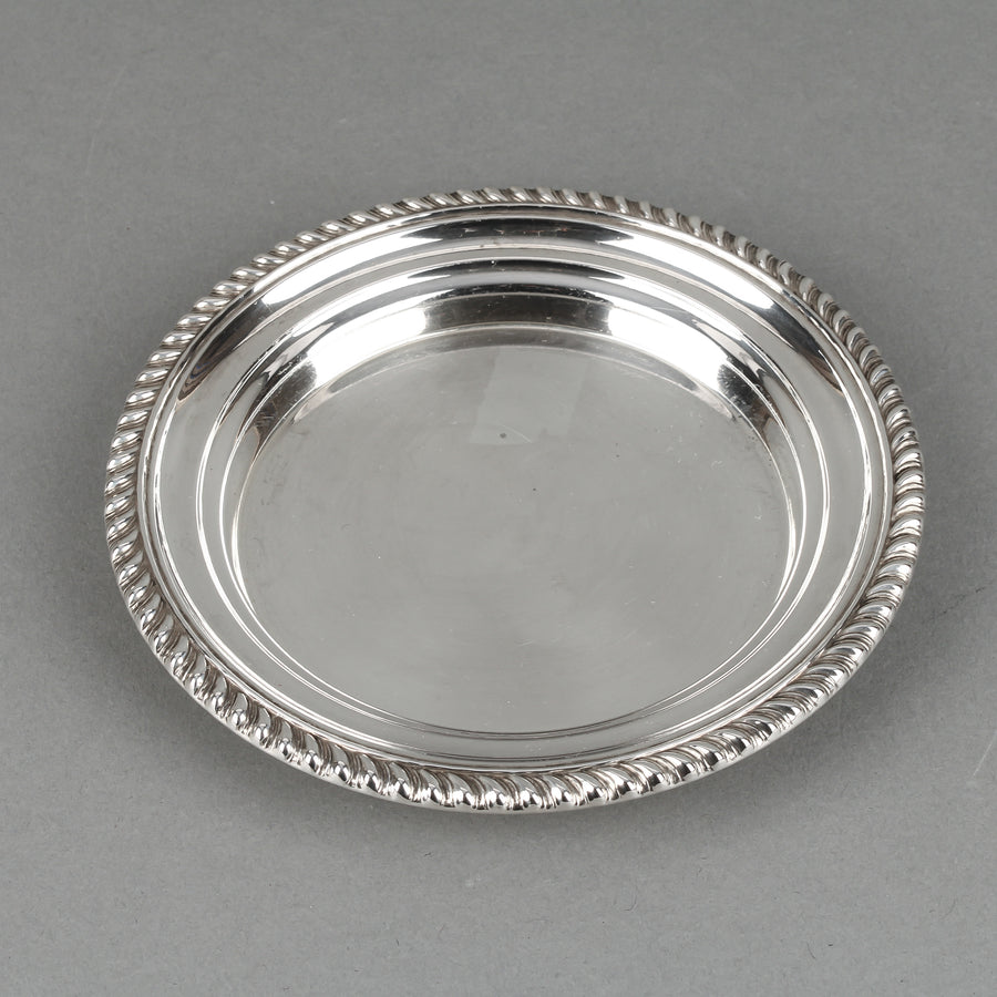 BIRKS Sterling Silver Butter Dish/Wine Coaster