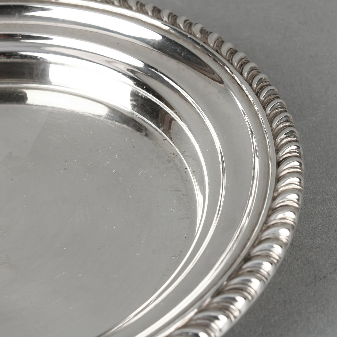 BIRKS Sterling Silver Butter Dish/Wine Coaster