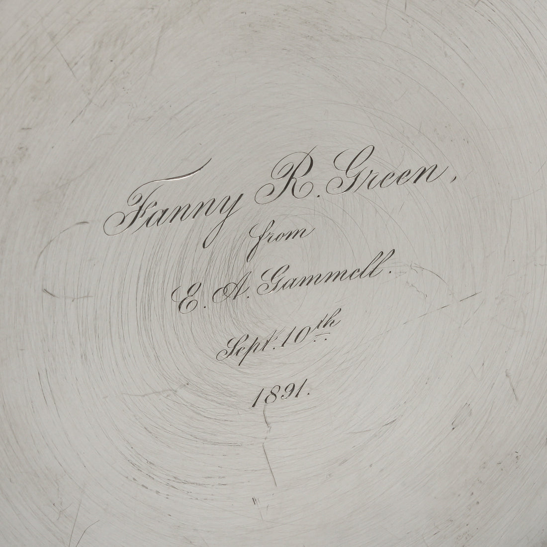 HOWARD CO. Sterling Silver Cased Bowl