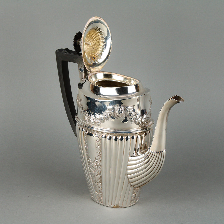 JOHN ROUND & SON Sterling Silver Coffee Pot