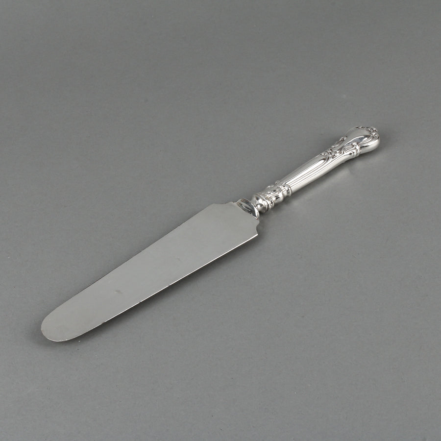 BIRKS Chantilly Sterling Silver Handle Silverplate Dessert Server