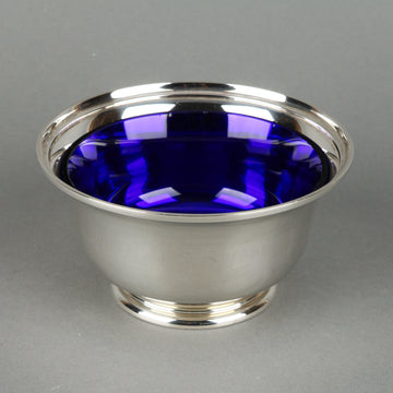 BIRKS Sterling Silver Footed Bowl with Liner