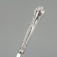 BIRKS Chantilly Sterling Silver Handle Silverplate Serving Fork