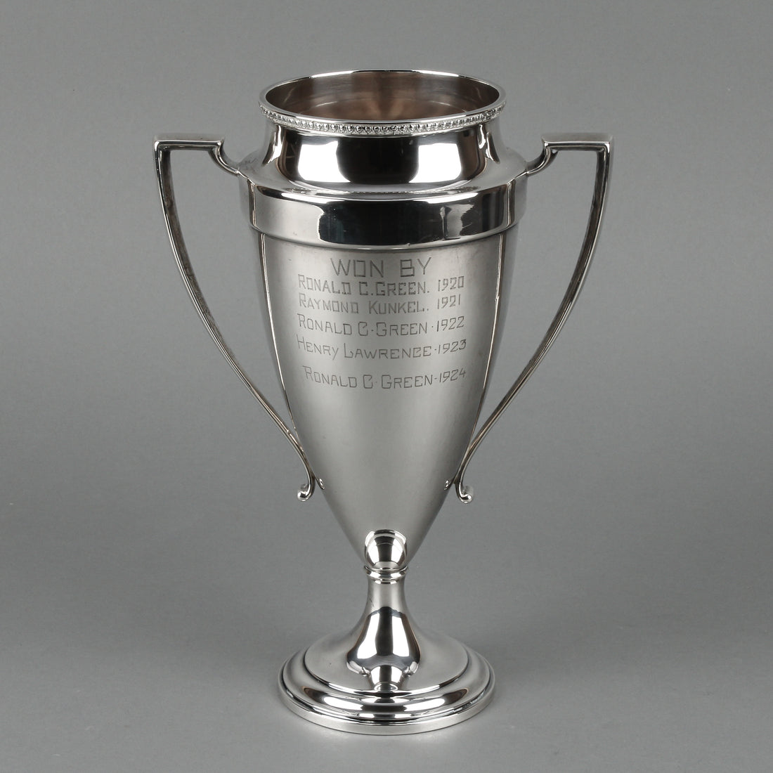 R. WALLACE & SONS Sterling Silver Trophy Cup