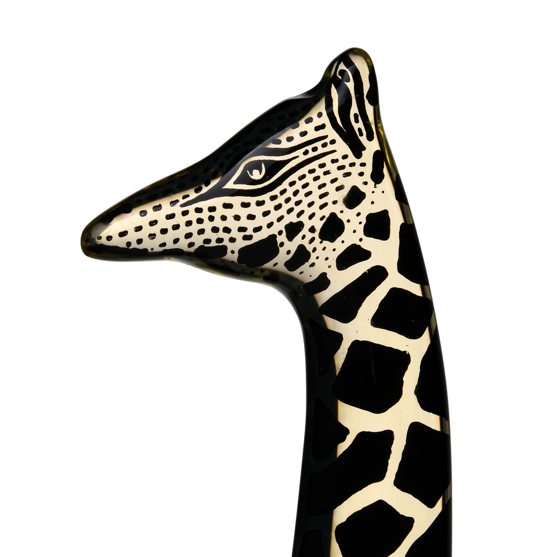 ABRAHAM PALATNIK Lucite Giraffe Figurine