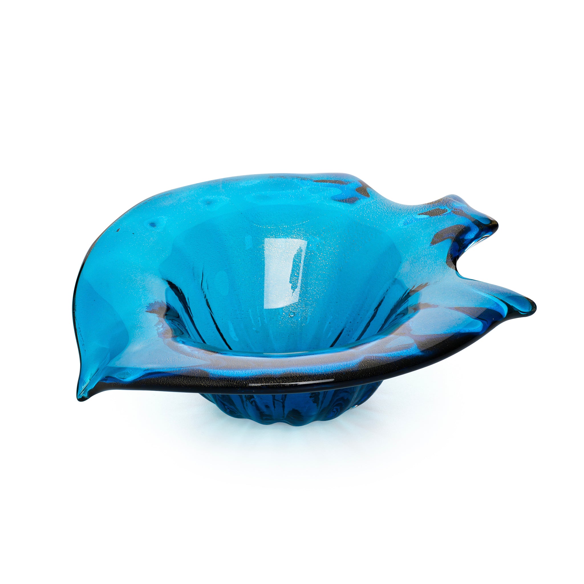 ALBERTO DONA MURANO Art Glass FishShaped Bowl Around The Block