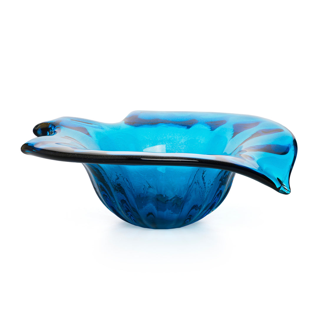 ALBERTO DONA MURANO Art Glass FishShaped Bowl Around The Block
