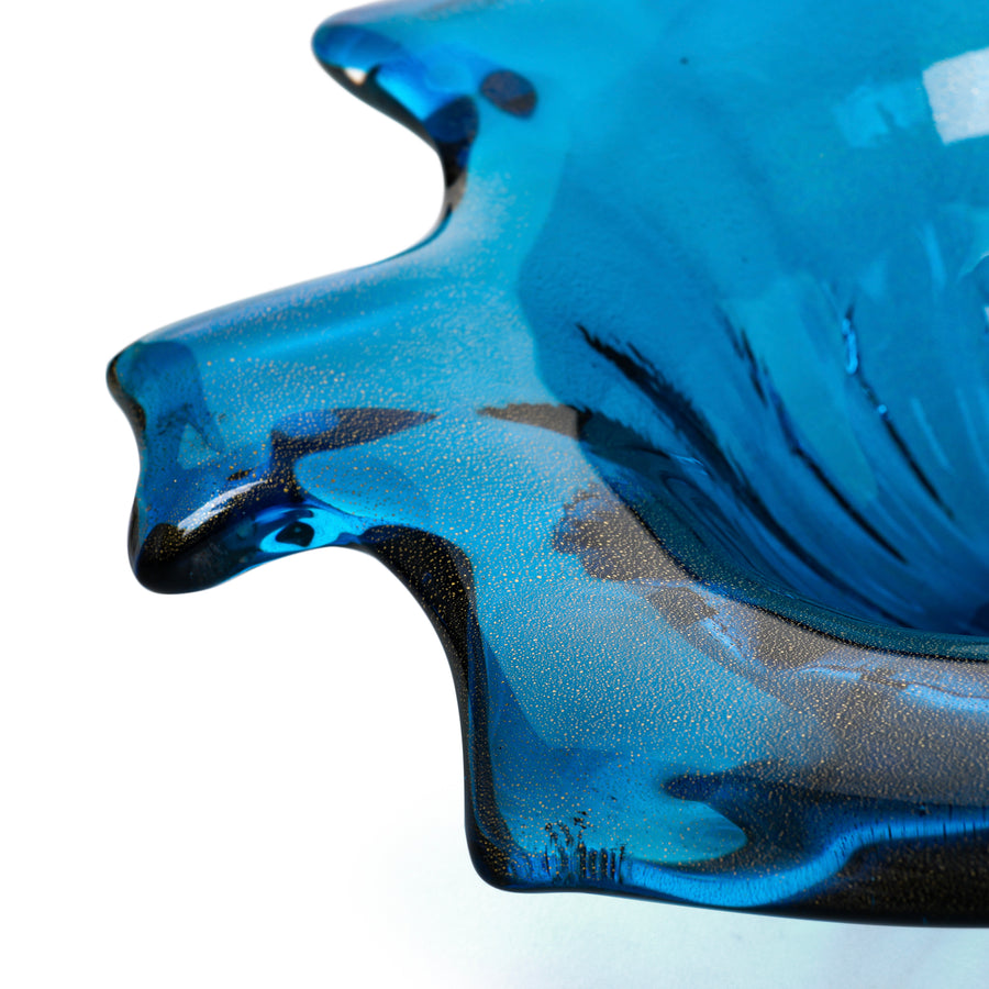 ALBERTO DONA MURANO Art Glass FishShaped Bowl Around The Block