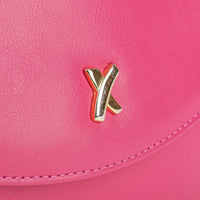 PALOMA PICASSO Fuchsia Leather Crossbody Bag