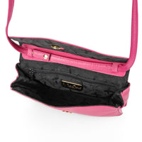 PALOMA PICASSO Fuchsia Leather Crossbody Bag