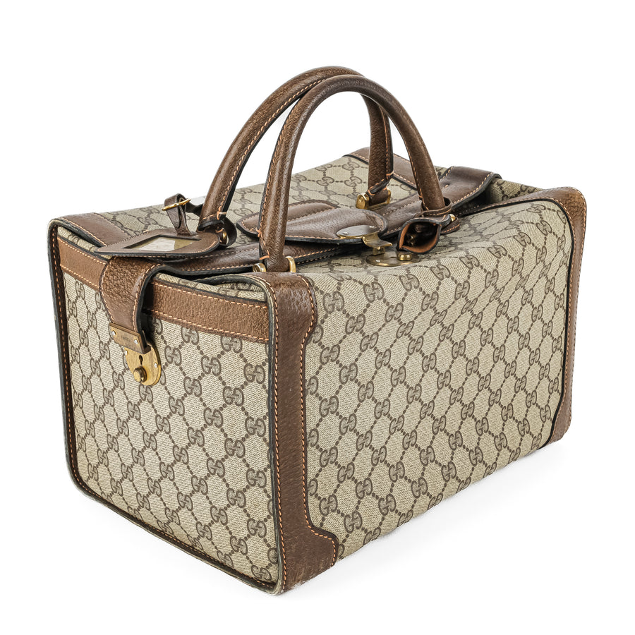 GUCCI Vintage GG Supreme Train Case
