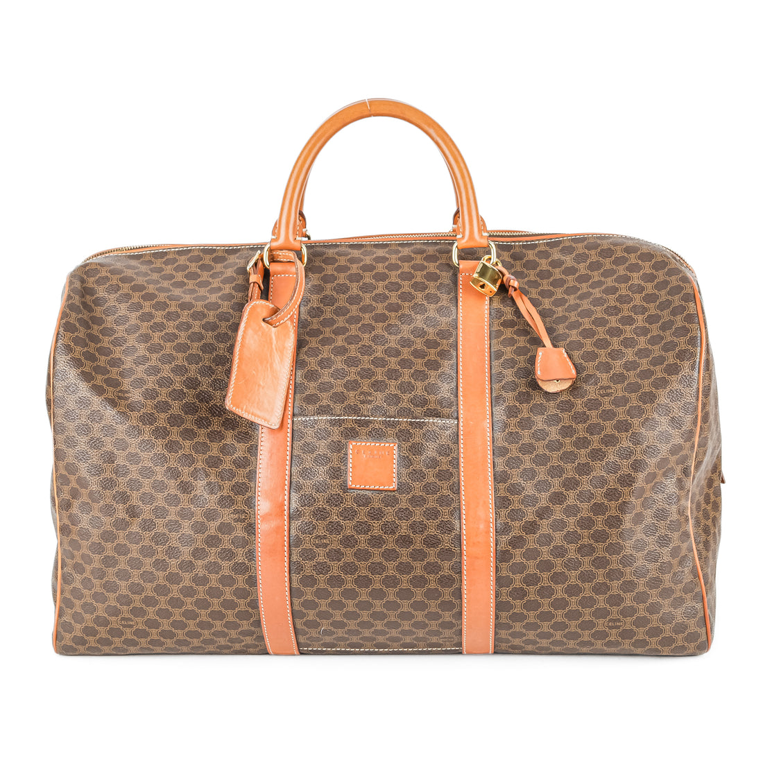 CELINE Macadam Monogram Duffle Bag