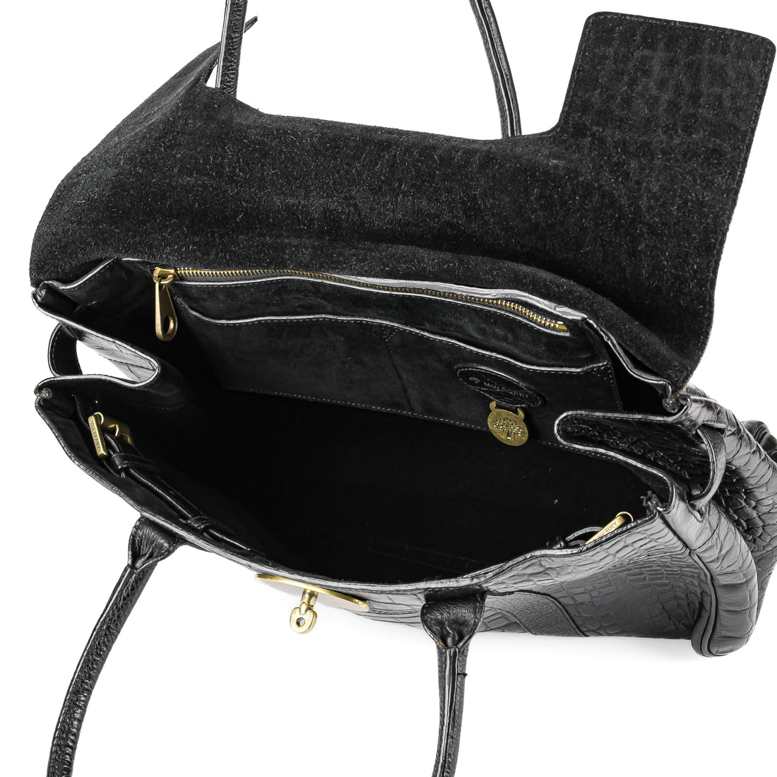 Mulberry bayswater tote black online