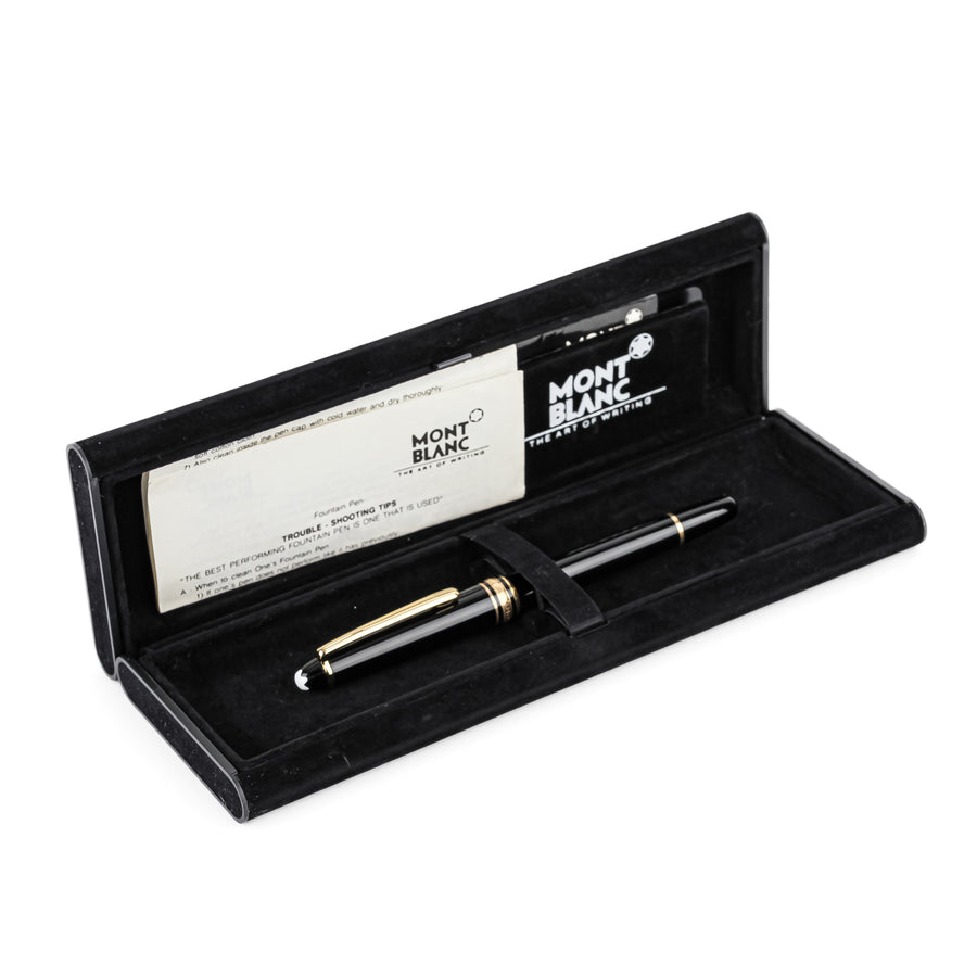 MONTBLANC Meisterstuck Classique Gold Coated Fountain Pen