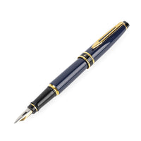 WATERMAN Expert Fountain Pen - Blue Black Gold Accents