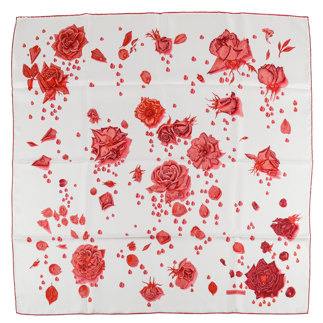 HERMES Silk Scarf 90 - La Rosee