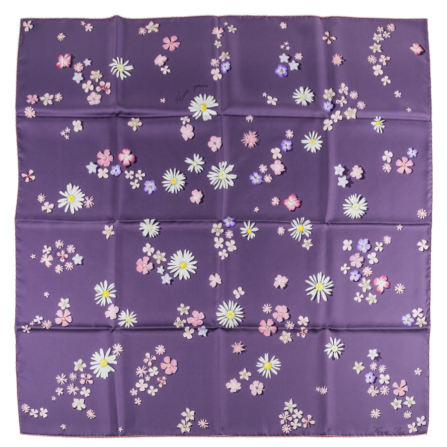 HERMES Silk Scarf 90 - Flower Power