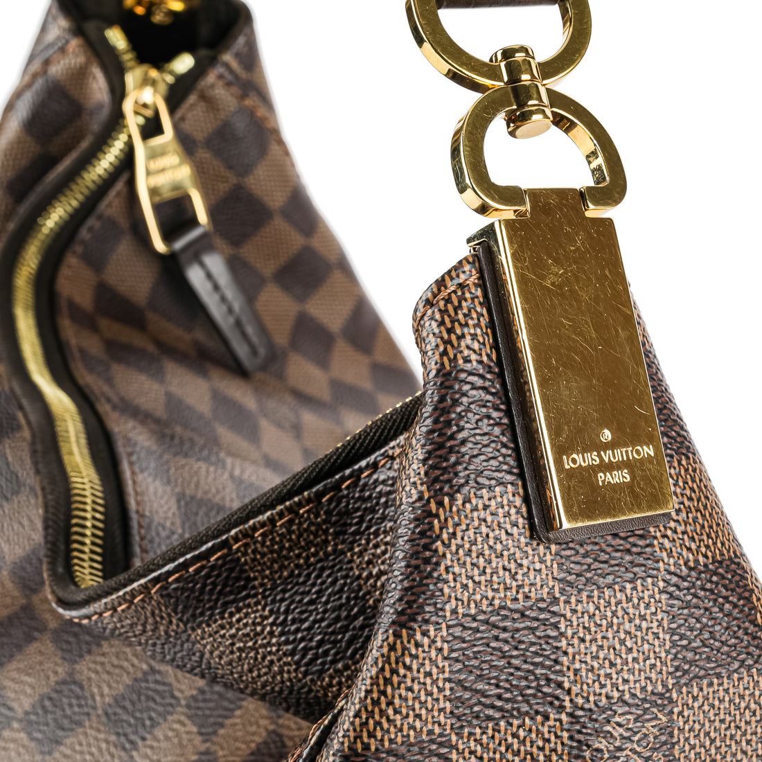 LOUIS VUITTON Damier Ebene Portobello GM