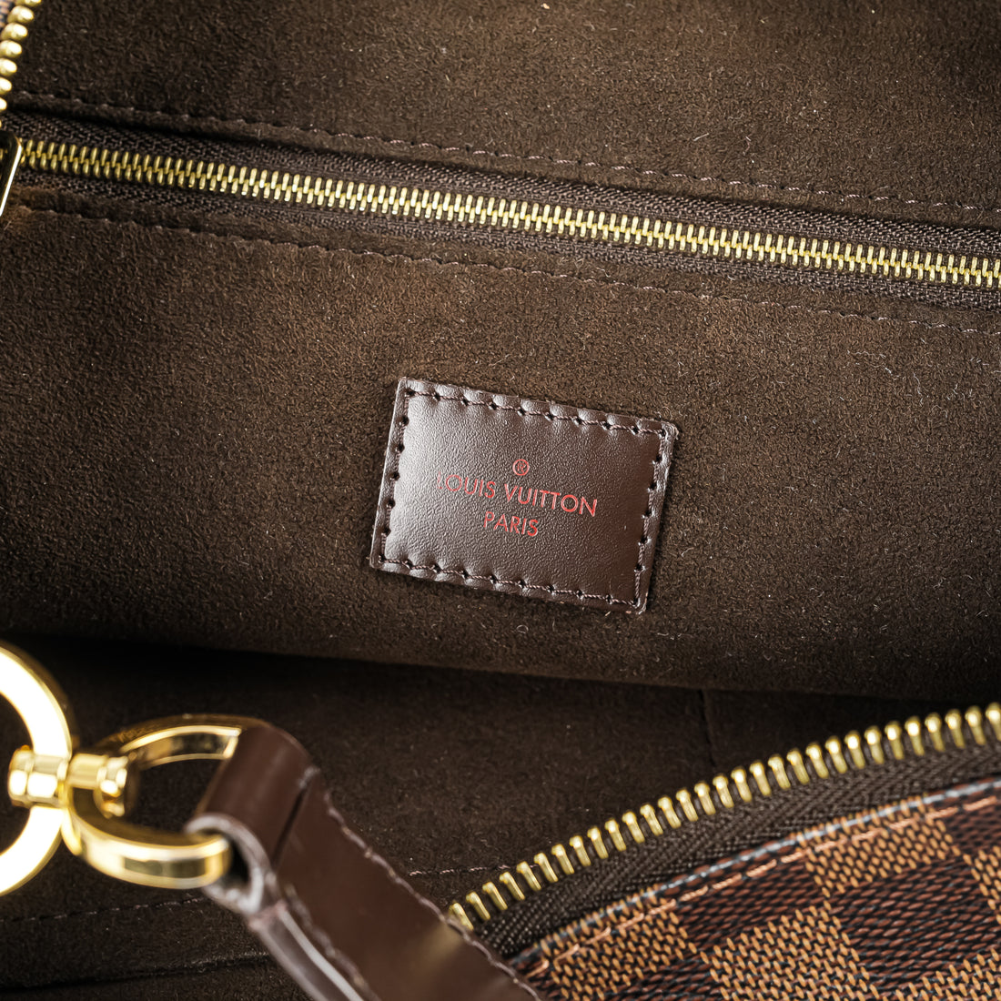 LOUIS VUITTON Damier Ebene Portobello GM