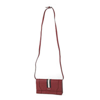 BALLY Stafford Crossbody Bag - Red Leather