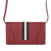 BALLY Stafford Crossbody Bag - Red Leather