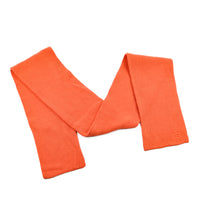 HERMES Wool Cashmere Zipper Scarf - Orange
