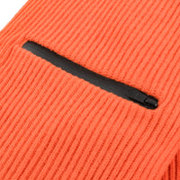 HERMES Wool Cashmere Zipper Scarf - Orange