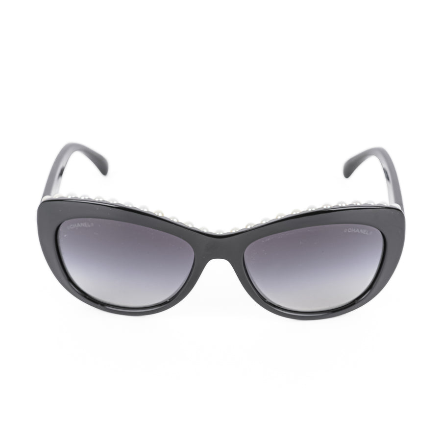 CHANEL 6038-H Sunglasses - Black