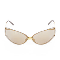 CARTIER Gold Rimless Sunglasses