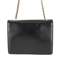 SALVATORE FERRAGAMO Thalia Black Leather Shoulder Bag