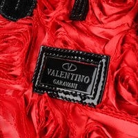VALENTINO Rosier Tote Bag - Red Black