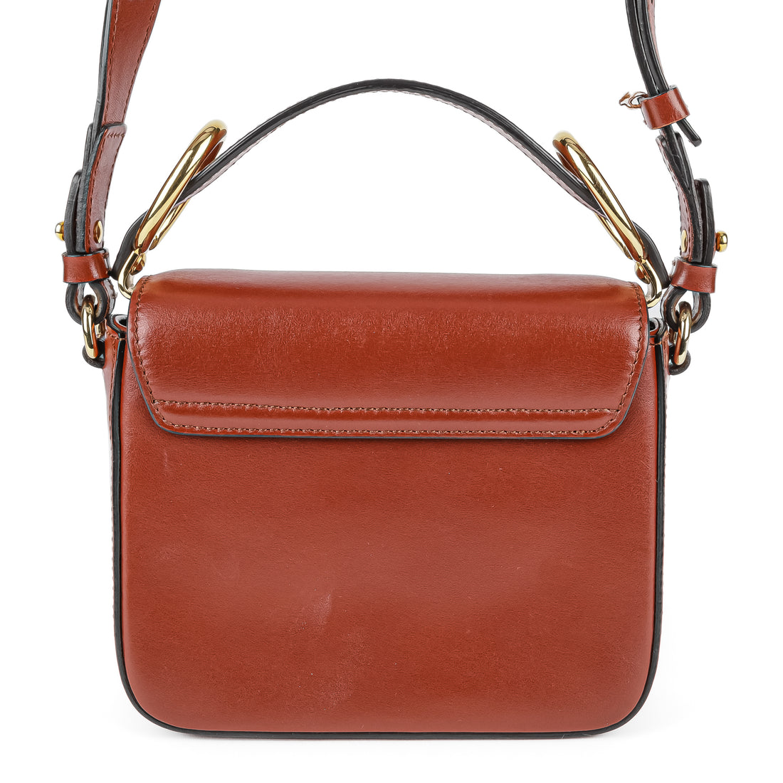 CHLOE C Mini Bag -Brown Leather