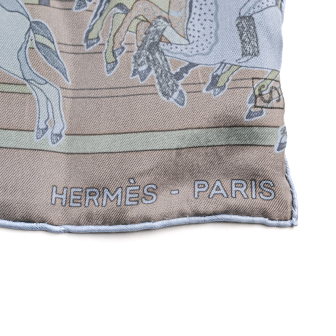 HERMES Silk Scarf 90 - Ani Lash Dip Dyed