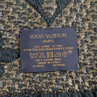 LOUIS VUITTON Logomania Shine Scarf - Navy