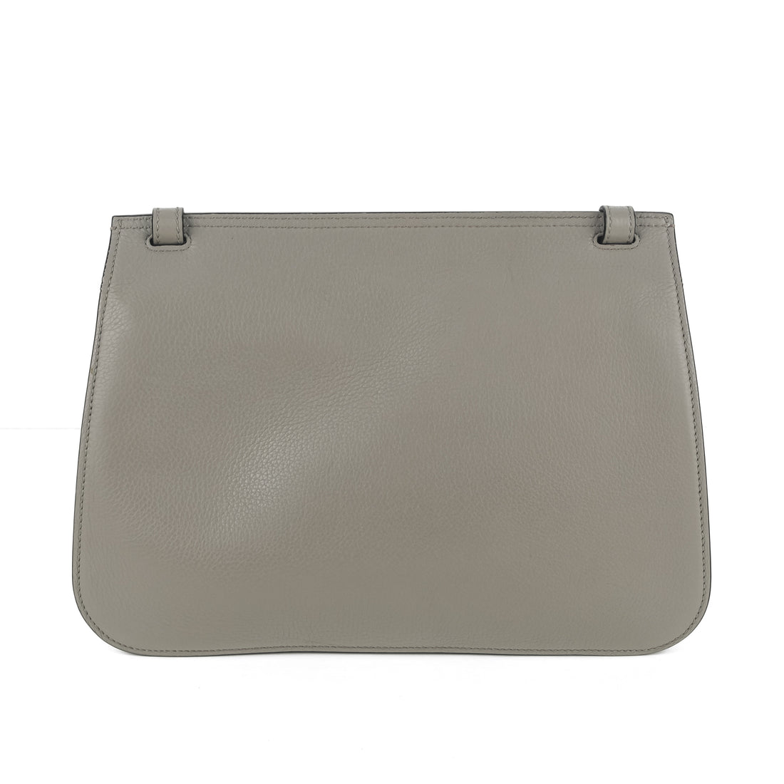 GUCCI Bamboo Daily Shoulder Bag - Grey Leather