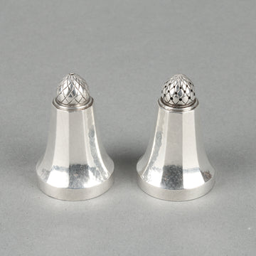GEORG JENSEN Pair of Acorn Salt & Pepper Shakers