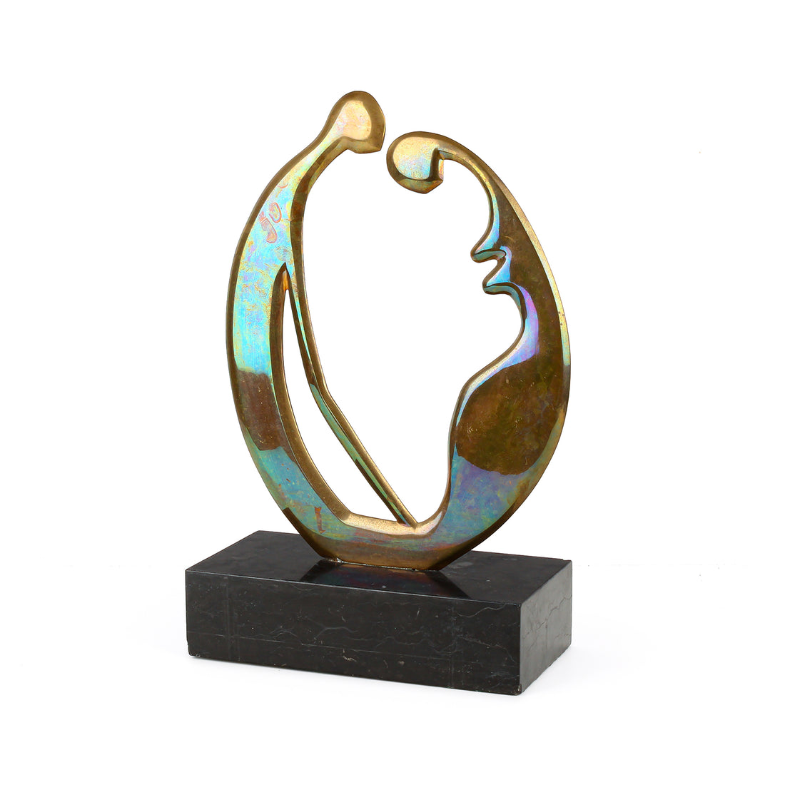 Alice Winant - "Conjugal II" - Cast Bronze Sculpture on Marble Base