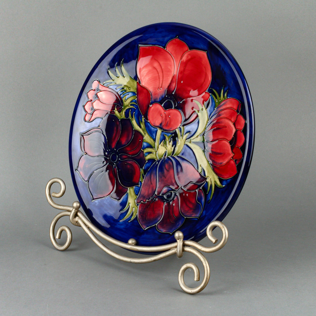MOORCROFT Anemone Charger/Plate