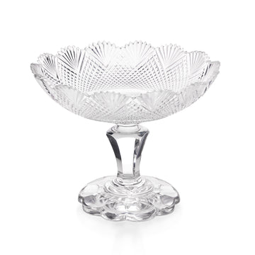 Antique Cut Crystal Comport